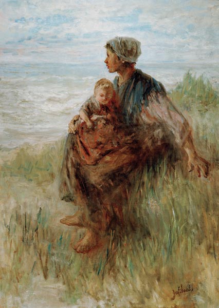 Gazing into the Distance od Jozef Israels