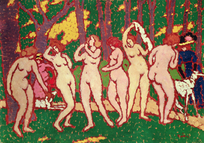 Nudes in a Park od József Rippl-Rónai