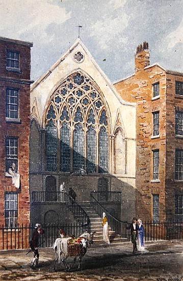 View of Ely Chapel od J. P. Neale