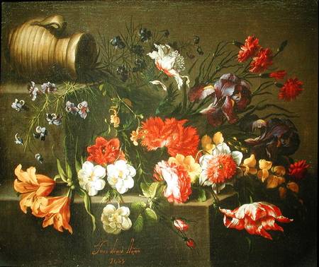Flowers on a Ledge od Juan de Arellano