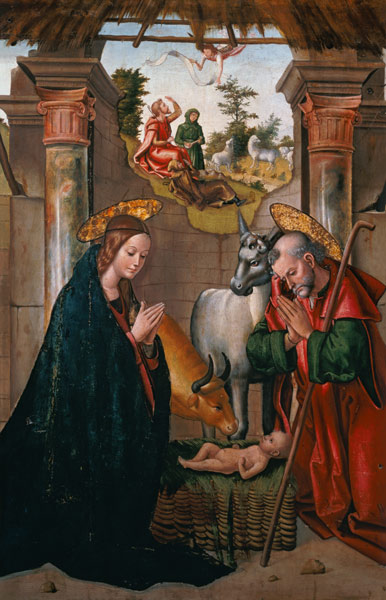 The birth Christi od Juan de Borgoña