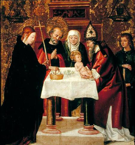The Circumcision and The Presentation in the Temple od Juan  de Borgona