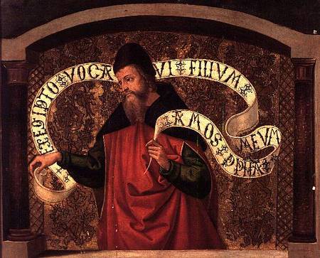 The Prophet Amos od Juan  de Borgona