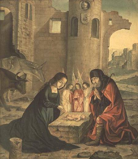 Nativity od Juan  de Flandes