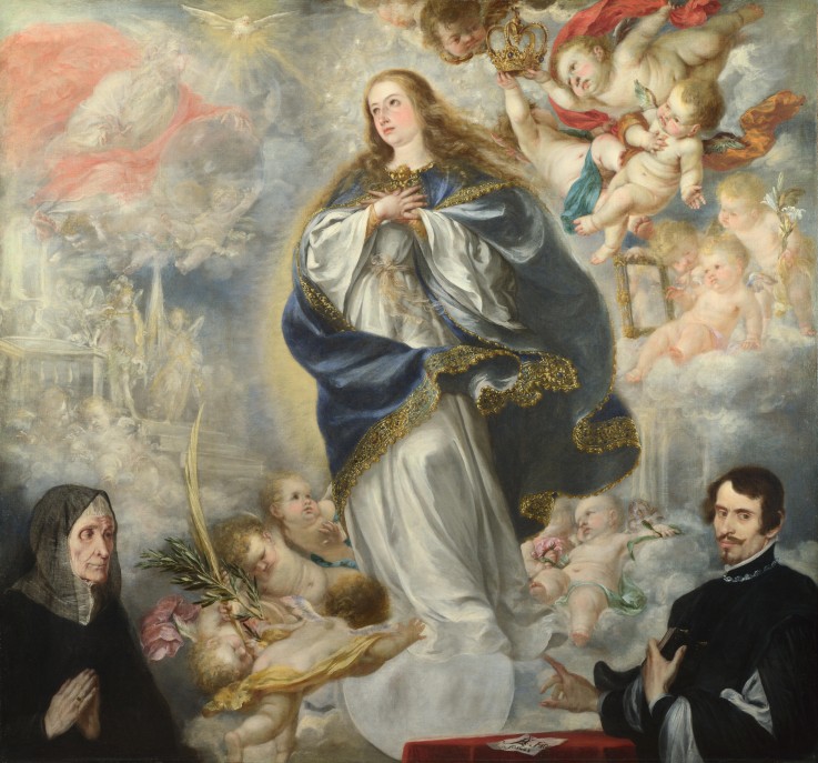The Immaculate Conception with Two Donors od Juan de Valdes Leal