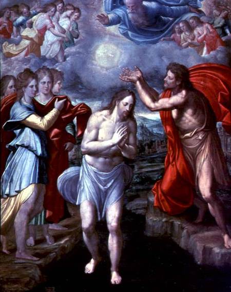 The Baptism of Christ od Juan Fernandez de Navarrete
