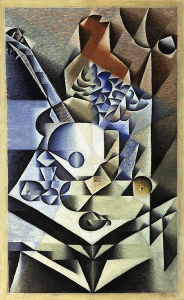 Still Life with Flowers (Guitar and Flowers) od Juan Gris