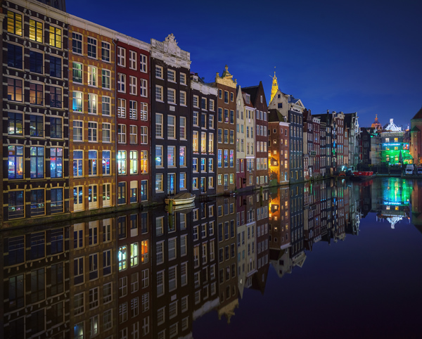 Amsterdam at night 2017 od Juan Pablo de