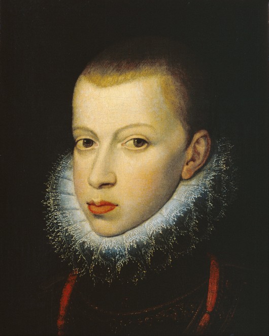 Portrait of Philip III (1578-1621), King of Spain and Portugal od Juan Pantoja de la Cruz