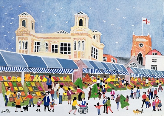 Kingston Market, Surrey od Judy  Joel