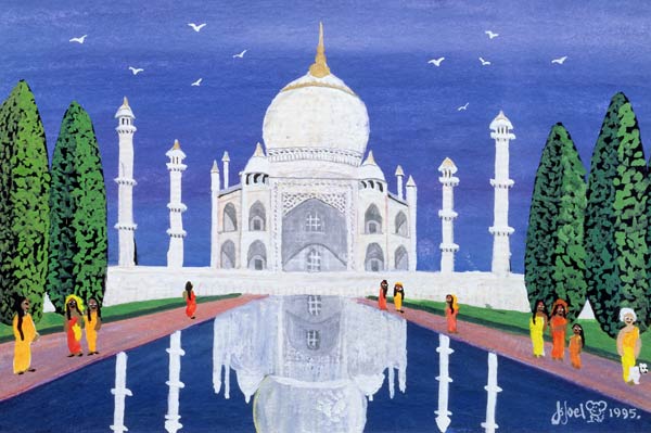 Taj Mahal, 1995 (w/c)  od Judy  Joel