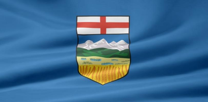 Alberta Flagge od Juergen Priewe