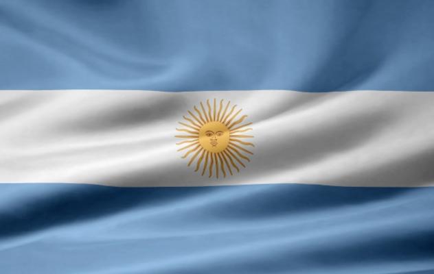 Argentinische Flagge od Juergen Priewe