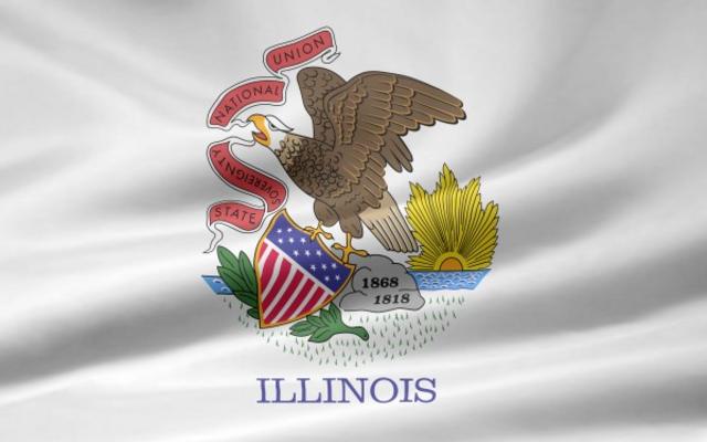 Illinois Flagge od Juergen Priewe