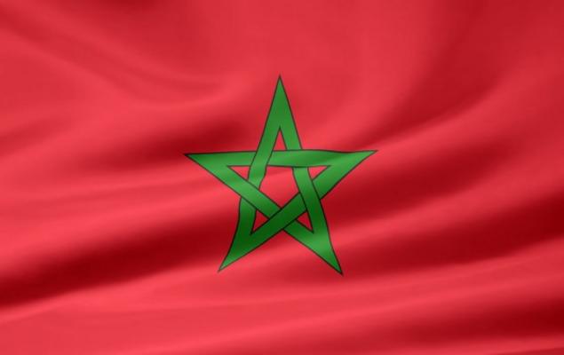 Marokkanische Flagge od Juergen Priewe