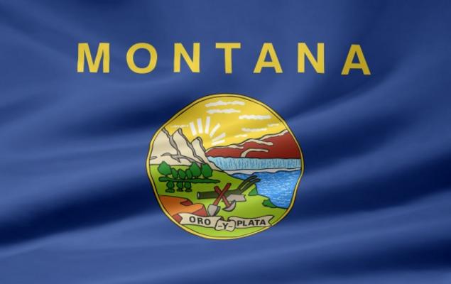 Montana Flagge od Juergen Priewe
