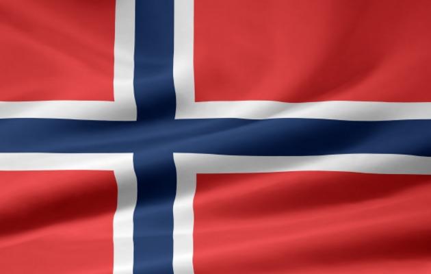 Norwegische Flagge od Juergen Priewe