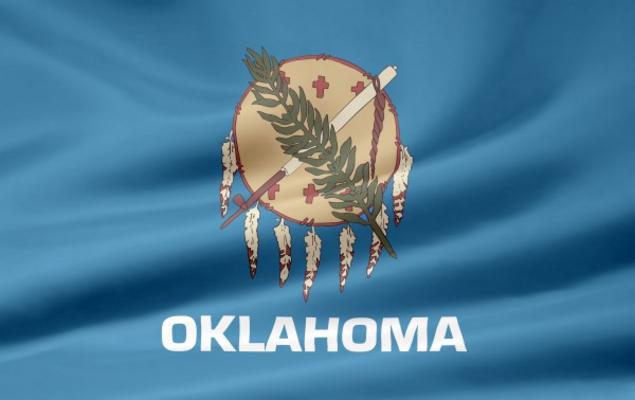Oklahoma Flagge od Juergen Priewe