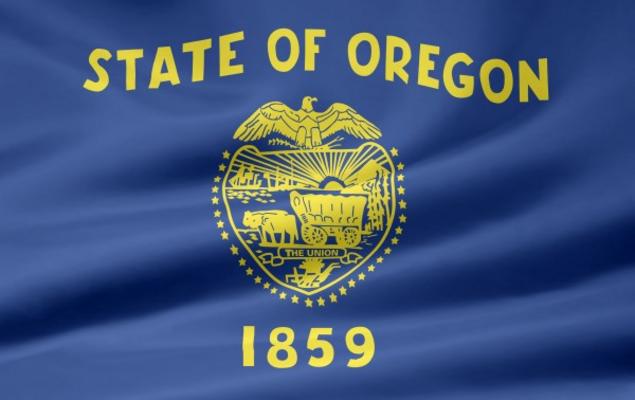 Oregon Flagge od Juergen Priewe