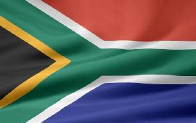 Südafrikanische Flagge