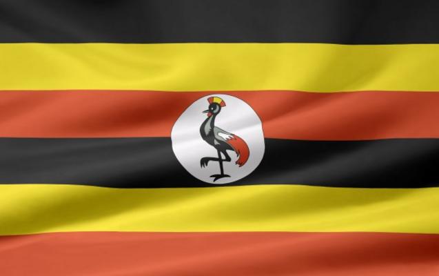 Uganda Flagge od Juergen Priewe