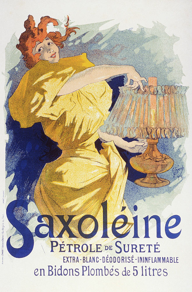 Saxoleine (Poster) od Jules Chéret