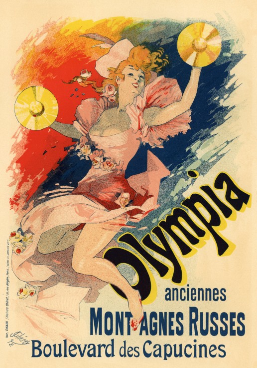 Olimpia (Poster) od Jules Chéret