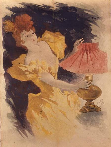 Saxoleine (Advertisement for lamp oil) od Jules Chéret