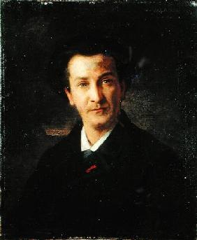 Portrait of Francois Coppee (1842-1908)