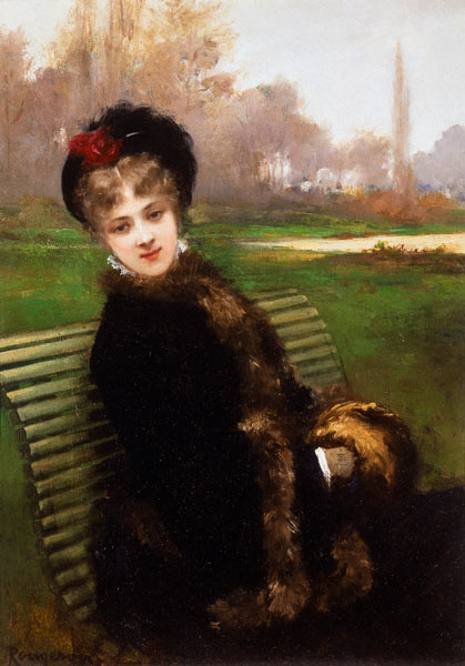 On the park bench od Jules-James Rougeron