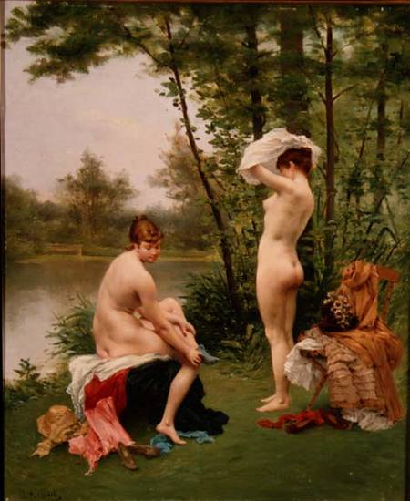 The Bathers od Jules Scalbert