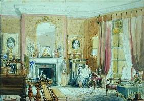 Drawing Room at Bryn Glas, Monmouthshire