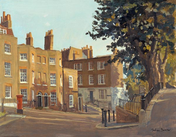 Holly Hill, Hampstead (oil on canvas)  od Julian  Barrow