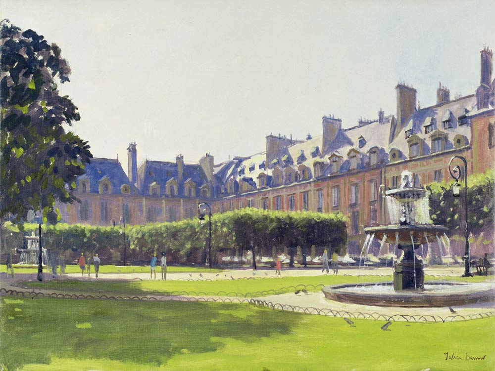 Place des Vosges, Paris (oil on canvas)  od Julian  Barrow