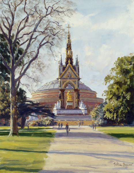 The Albert Memorial (oil on canvas)  od Julian  Barrow