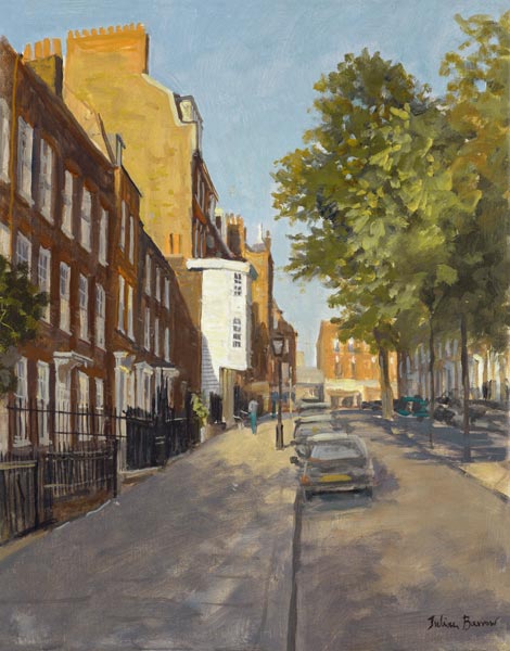Church Row, Hampstead (oil on canvas)  od Julian  Barrow