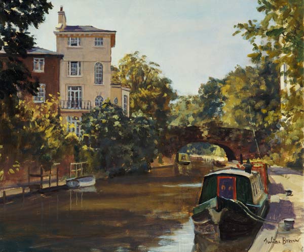 Regent''s Park Canal (oil on canvas)  od Julian  Barrow