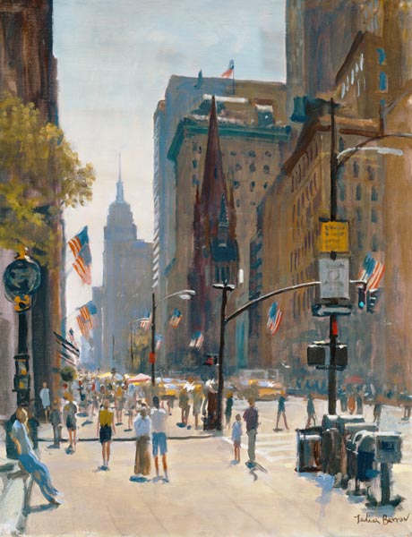 Fifth Avenue, 1997 (oil on canvas)  od Julian  Barrow