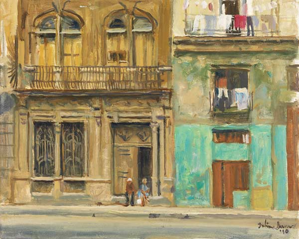 Havana House Front od Julian  Barrow
