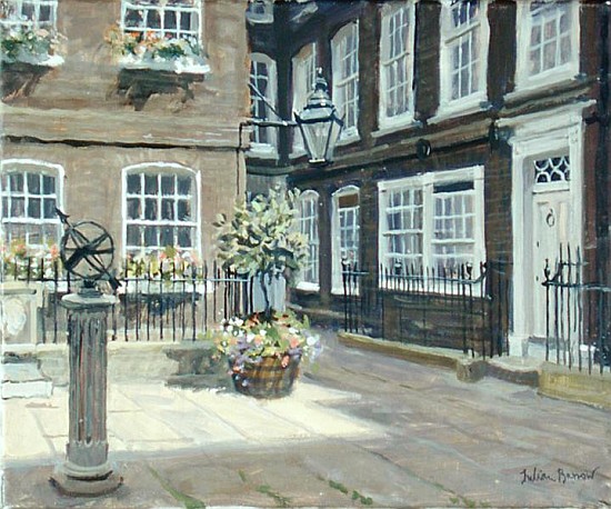 Pickering Place, St. James''s (oil on canvas)  od Julian  Barrow