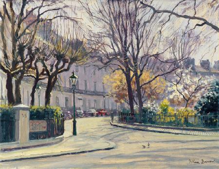 Egerton Crescent, London (oil on canvas) 