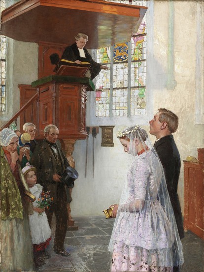 The Wedding od Julius Gari Melchers