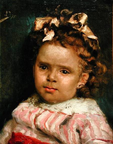 Little Girl Metisse od Julius Leblanc Stewart