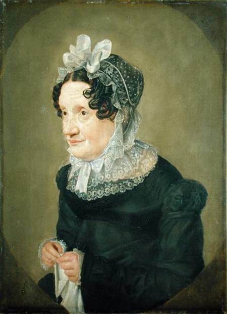 Katharina Oldach, the Aunt of the Artist od Julius Oldach