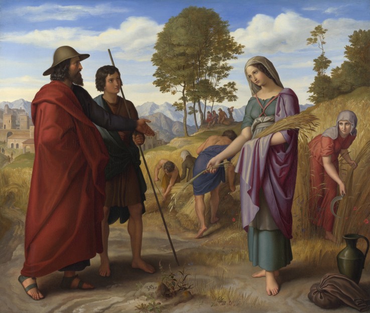 Ruth in Boaz's Field od Julius Schnorr von Carolsfeld