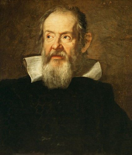Bildnis von Galileo Galilei od Justus Susterman