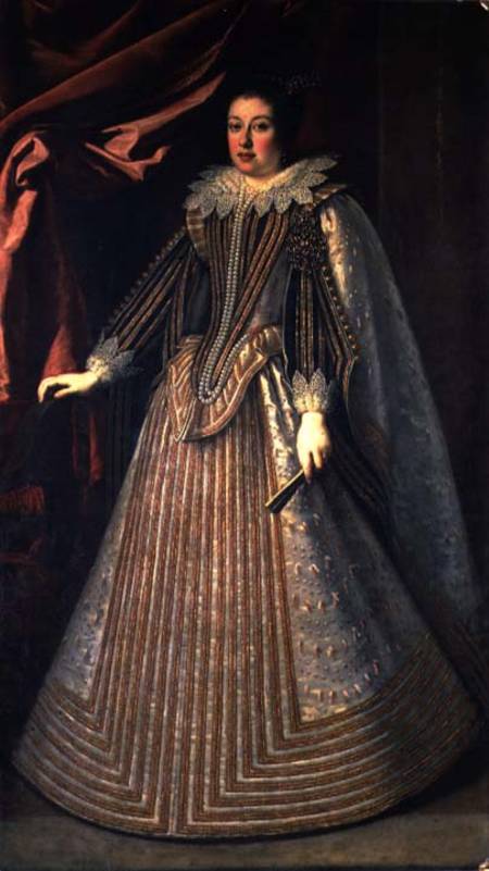 Margherita de' Medici, daughter of Cosimo II and Magdelena of Austria od Justus Susterman