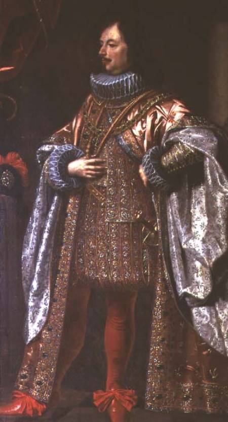 Vincenzo II Gonzaga, ruler of Mantua from 1587-1612, wearing a cloak of the Order of the Redemeer od Justus Susterman