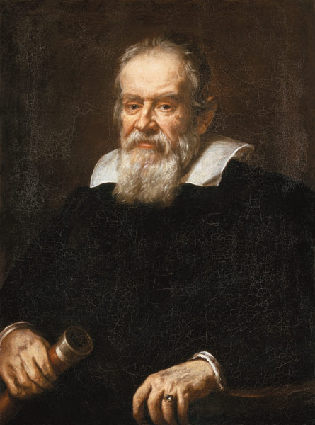 Portrait Galileo Galilei od Justus Suttermans