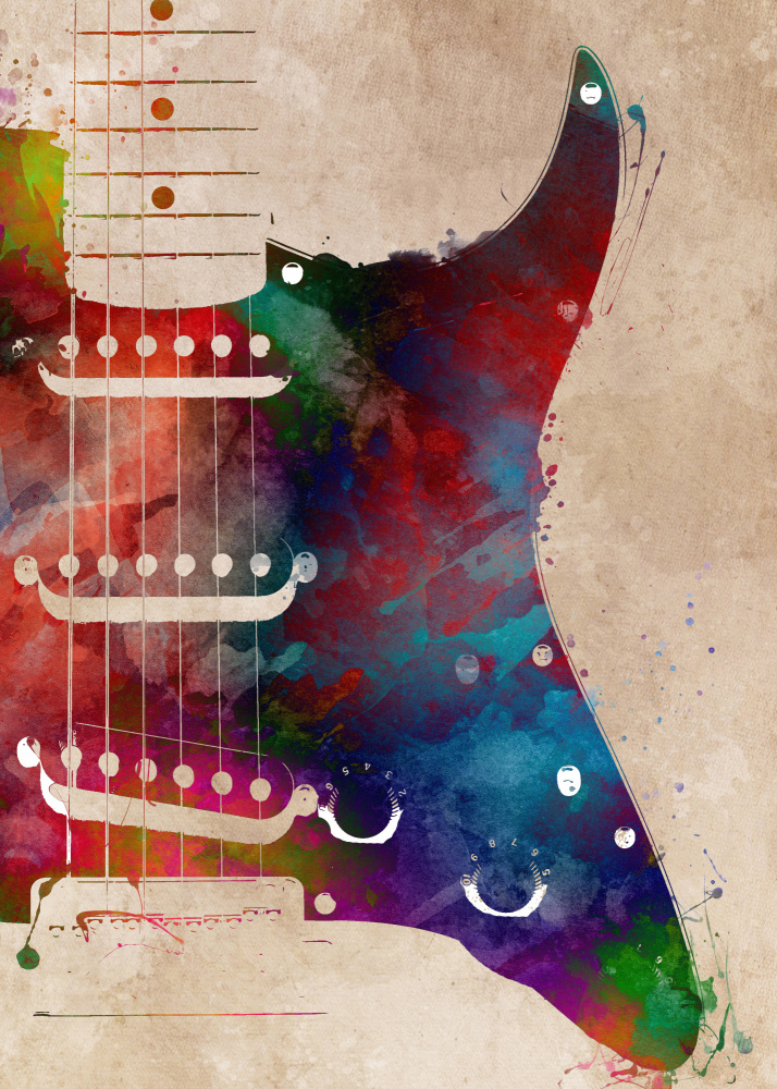 Guitar music art 5 od Justyna Jaszke